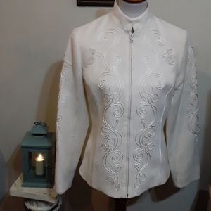 Coldwater Creek embroidered jacket